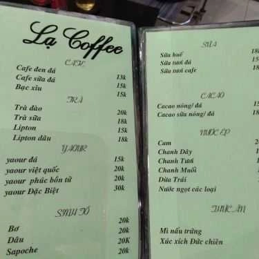 Tổng hợp- Lạ Coffee - Tân Quý
