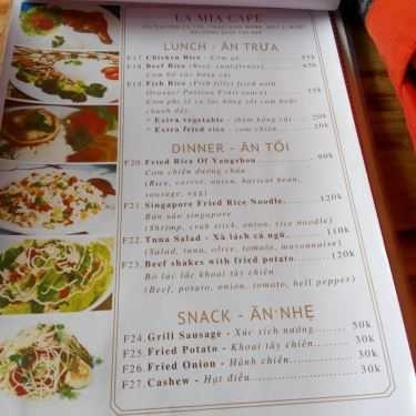 Tổng hợp- La Mia Cafe