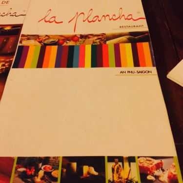 Thực đơn- Cafe La Plancha - Hẹn Hò Lãng Mạn
