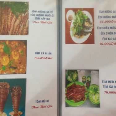 Thực đơn- Lagi 111 - Quán Nhậu