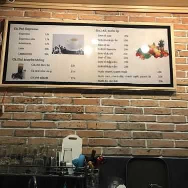 Thực đơn- Lam Coffee