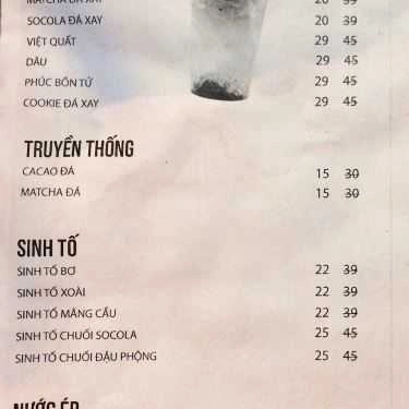Thực đơn- Lan Can Coffee