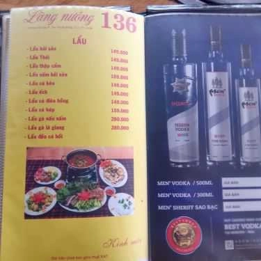 Thực đơn- Quán Nhậu Làng Nướng 136