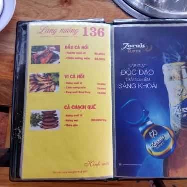 Thực đơn- Quán Nhậu Làng Nướng 136