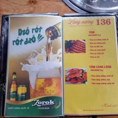 Thực đơn- Quán Nhậu Làng Nướng 136