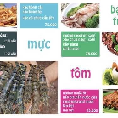 Thực đơn- Quán Nhậu Lãng Quán - Hải Sản & Các Món Nướng
