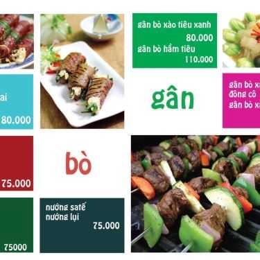Thực đơn- Quán Nhậu Lãng Quán - Hải Sản & Các Món Nướng