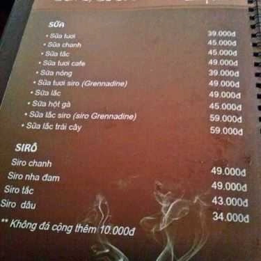 Thực đơn- Làng Văn Cafe