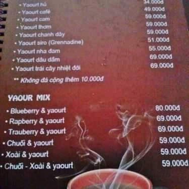 Thực đơn- Làng Văn Cafe