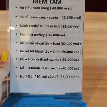 Thực đơn- Cà Phê Lập Phố