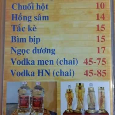 Thực đơn- Quán Nhậu Lẩu Bò 90
