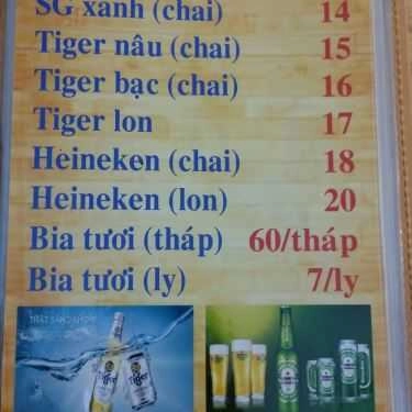Thực đơn- Quán Nhậu Lẩu Bò 90