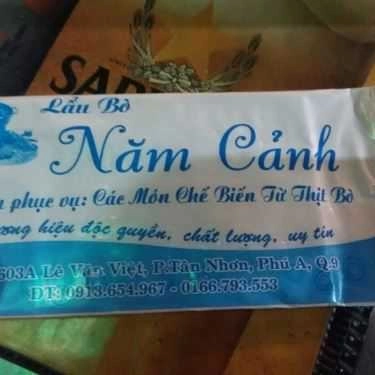 Tổng hợp- Quán Nhậu Lẩu Bò Năm Cảnh - Lê Văn Việt