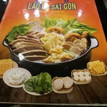 Thực đơn- Quán Nhậu Lẩu Bò Sài Gòn Vivu - Vincom Lê Văn Việt