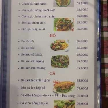 Thực đơn- Quán Nhậu Lẩu Cá Kèo 3 Dụm