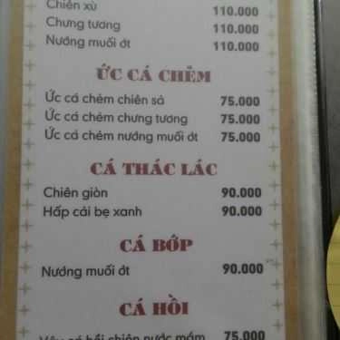 Thực đơn- Quán Nhậu Bê Thui & Lẩu Dê - Nhậu Bình Dân