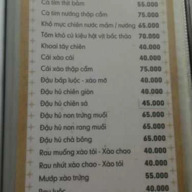 Thực đơn- Quán Nhậu Bê Thui & Lẩu Dê - Nhậu Bình Dân