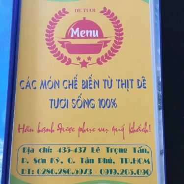 Tổng hợp- Quán Nhậu Lẩu Dê 9999 - Lê Trọng Tấn