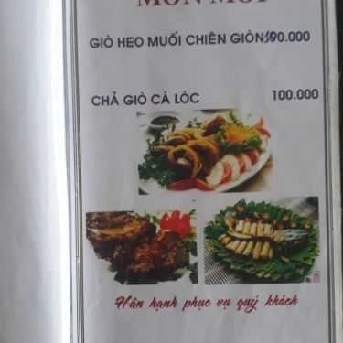 Thực đơn- Quán Nhậu Lẩu Dê An Bình - Lê Văn Lương
