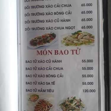 Thực đơn- Quán Nhậu Lẩu Dê An Bình - Lê Văn Lương