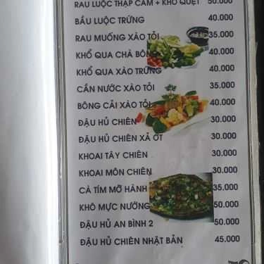 Thực đơn- Quán Nhậu Lẩu Dê An Bình - Lê Văn Lương