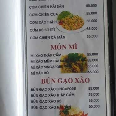 Thực đơn- Quán Nhậu Lẩu Dê An Bình - Lê Văn Lương