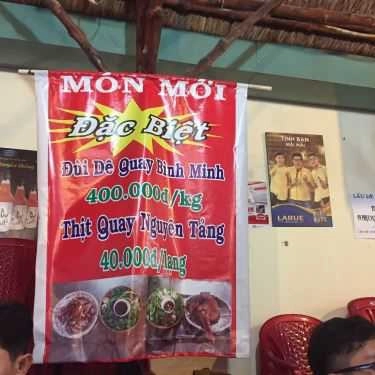 Thực đơn- Quán Nhậu Lẩu Dê Bình Minh
