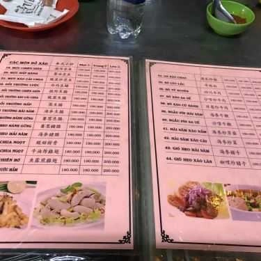 Thực đơn- Quán Nhậu Lẩu Dê Tư Diệp