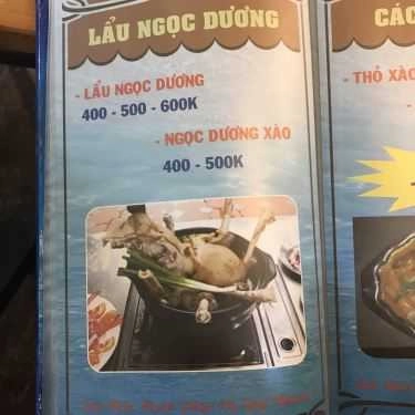 Thực đơn- Quán Nhậu Lẩu Dê Vườn Gấu Kiên Giang