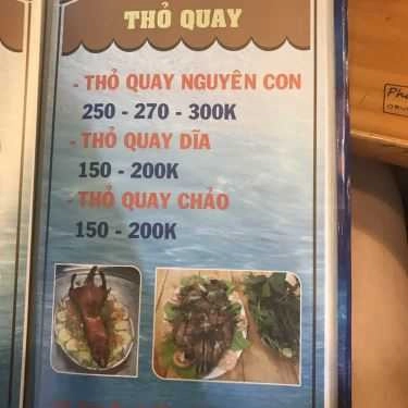 Thực đơn- Quán Nhậu Lẩu Dê Vườn Gấu Kiên Giang