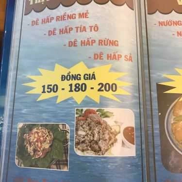 Thực đơn- Quán Nhậu Lẩu Dê Vườn Gấu Kiên Giang