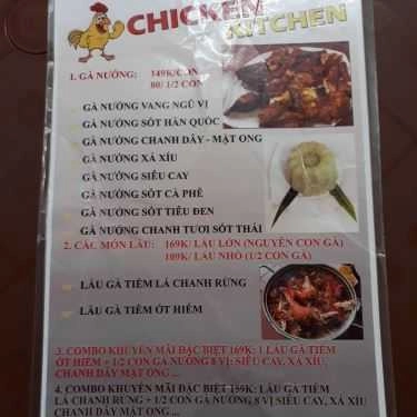 Thực đơn- Shop online Lẩu Gà Tiềm Ớt Hiểm Chicken Kitchen - Delivery Only