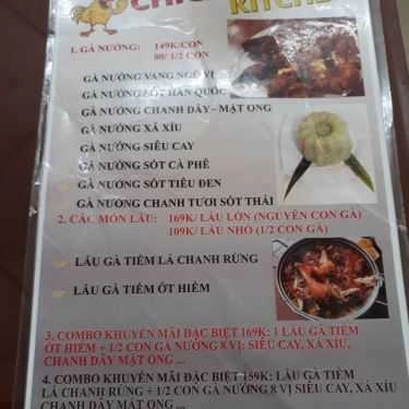 Thực đơn- Shop online Lẩu Gà Tiềm Ớt Hiểm Chicken Kitchen - Delivery Only