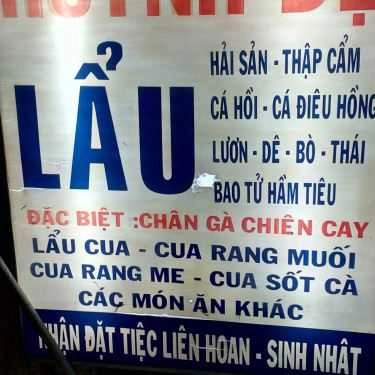 Thực đơn- Quán Nhậu Quán Huynh Đệ - Món Nhậu Bình Dân