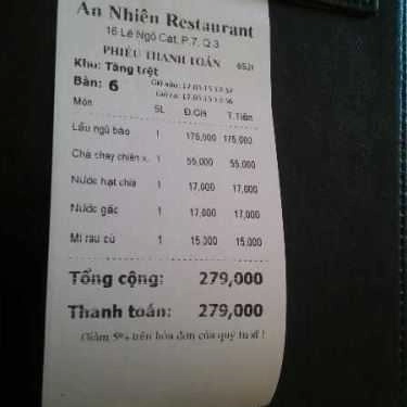 Tổng hợp- Quán Ăn Lẩu Nấm Chay An Nhiên - Nguyễn Phi Khanh
