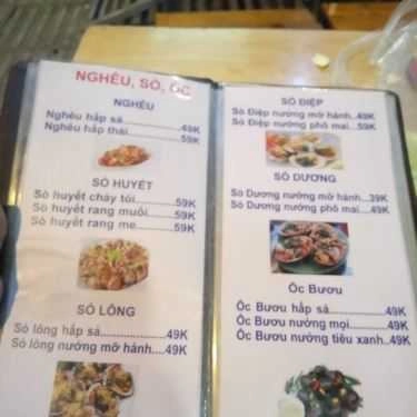 Thực đơn- Quán Nhậu Quán Hồng 115 - Lẩu & Nướng