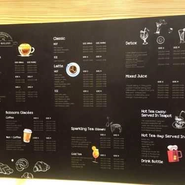 Thực đơn- Tiệm Bánh Le Petit Roland - Cafe & Bánh Pháp