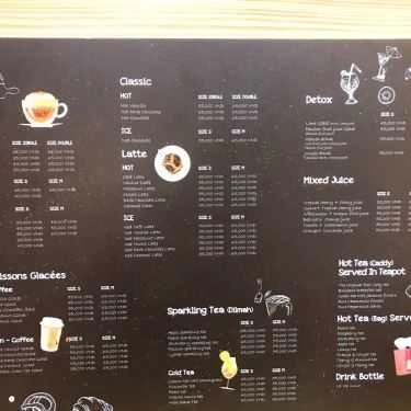 Thực đơn- Tiệm Bánh Le Petit Roland - Cafe & Bánh Pháp