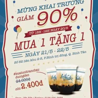 Tổng hợp- Ăn vặt Trà Sữa Let's Milk