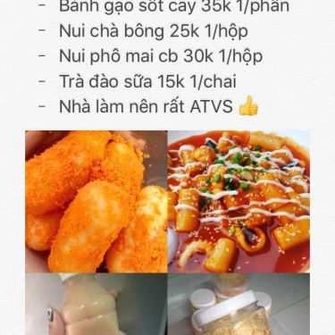 Thực đơn- Linh Store - Món Ăn Vặt - Shop Online