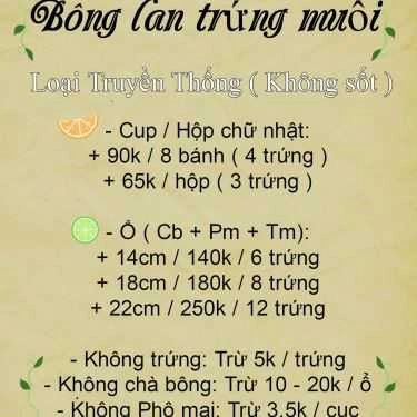 Thực đơn- Lionsflavor - Tiệm Bánh - Shop Online