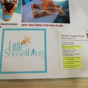 Thực đơn- Cafe Little Something - Dessert & Ice Cream - Lotte Mart Nam Sài Gòn