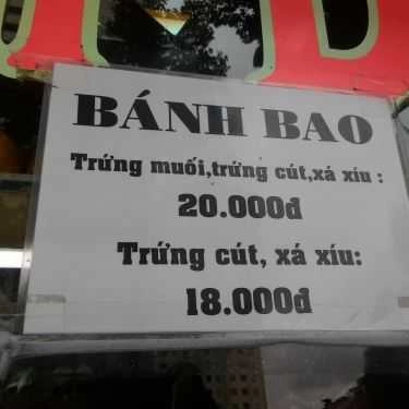 Thực đơn- Ăn vặt Bánh Mì Kim Dung