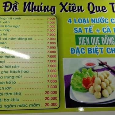 Thực đơn- Ăn vặt Lok Lok - Đồ Nhúng & Xiên Que Malaysia