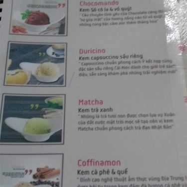 Thực đơn- Lotus - Cafe Sân Vườn