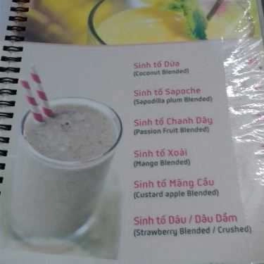 Thực đơn- Lotus - Cafe Sân Vườn
