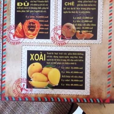 Thực đơn- Chí Toại - Love Áo Dài Coffee