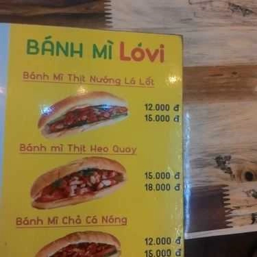 Thực đơn- Ăn vặt Lovi - Sake Lắc - Lãnh Binh Thăng