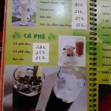 Thực đơn- Lucky Coffee