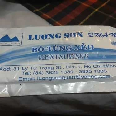 Tổng hợp- Quán Nhậu Lương Sơn Quán - Bò Tùng Xẻo